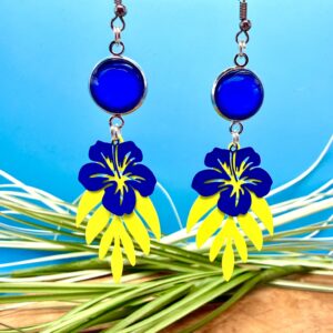 Boucles d’oreilles collection fluo