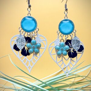 Boucles d’oreilles Azur