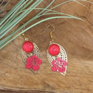 Boucles d’oreilles Dahlia