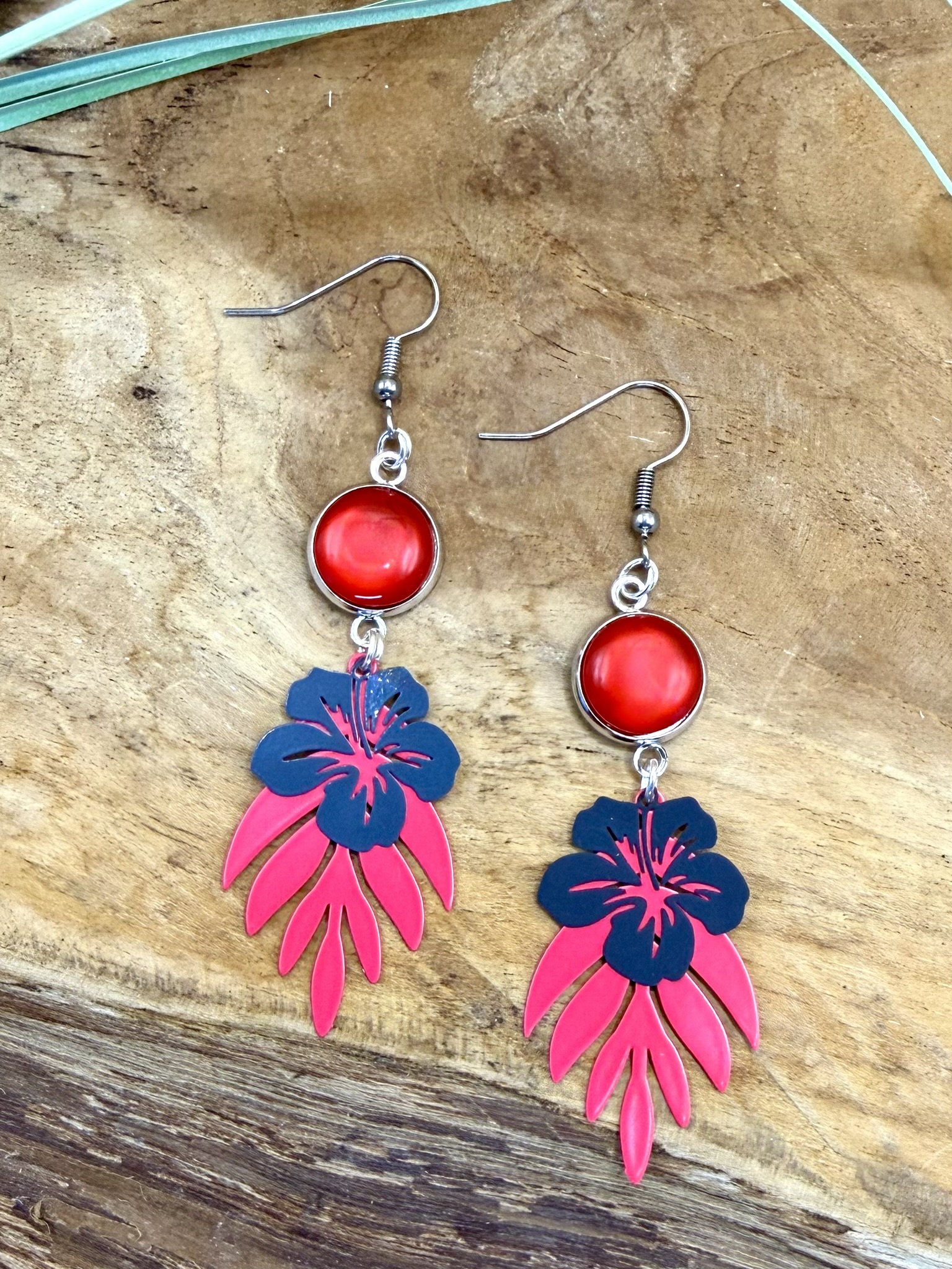 Boucles d’oreilles fluo colorées – Image 14