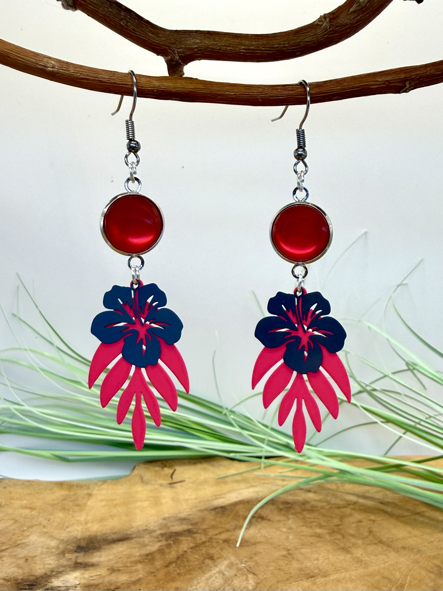 Boucles d’oreilles fluo colorées – Image 16