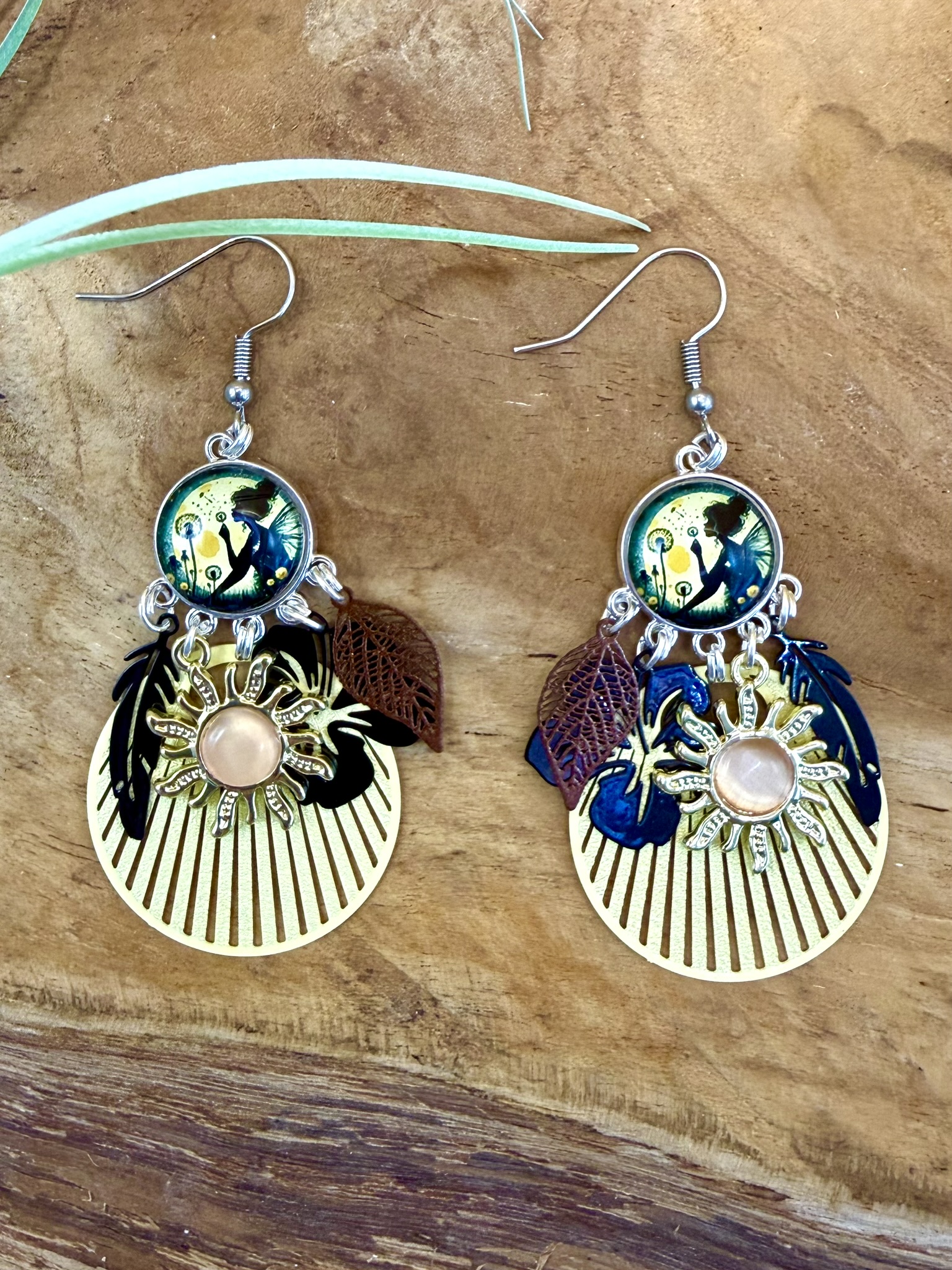 Boucles d'oreilles fée Aurore – Image 2